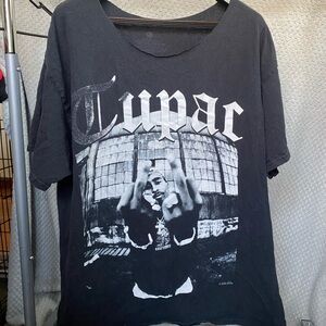 Tupac Graphic Black T-Shirt